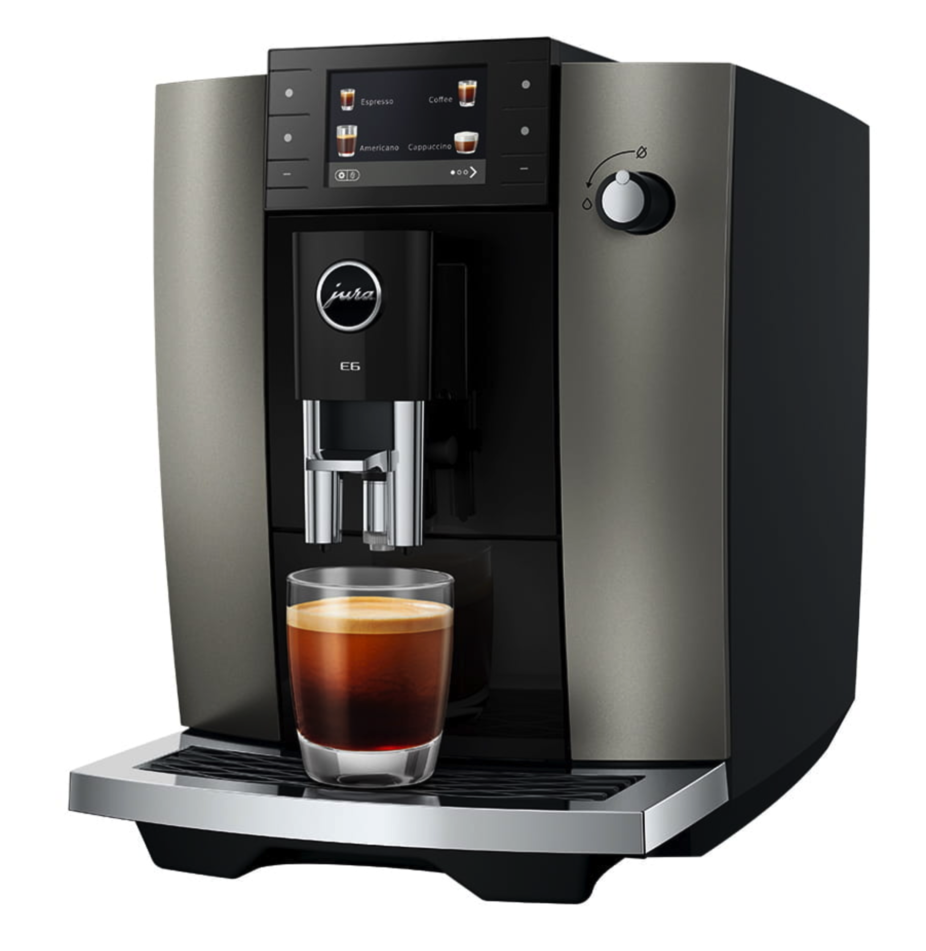 Jura_E6_Dark_Inox Jura E6 neues Modell leasen