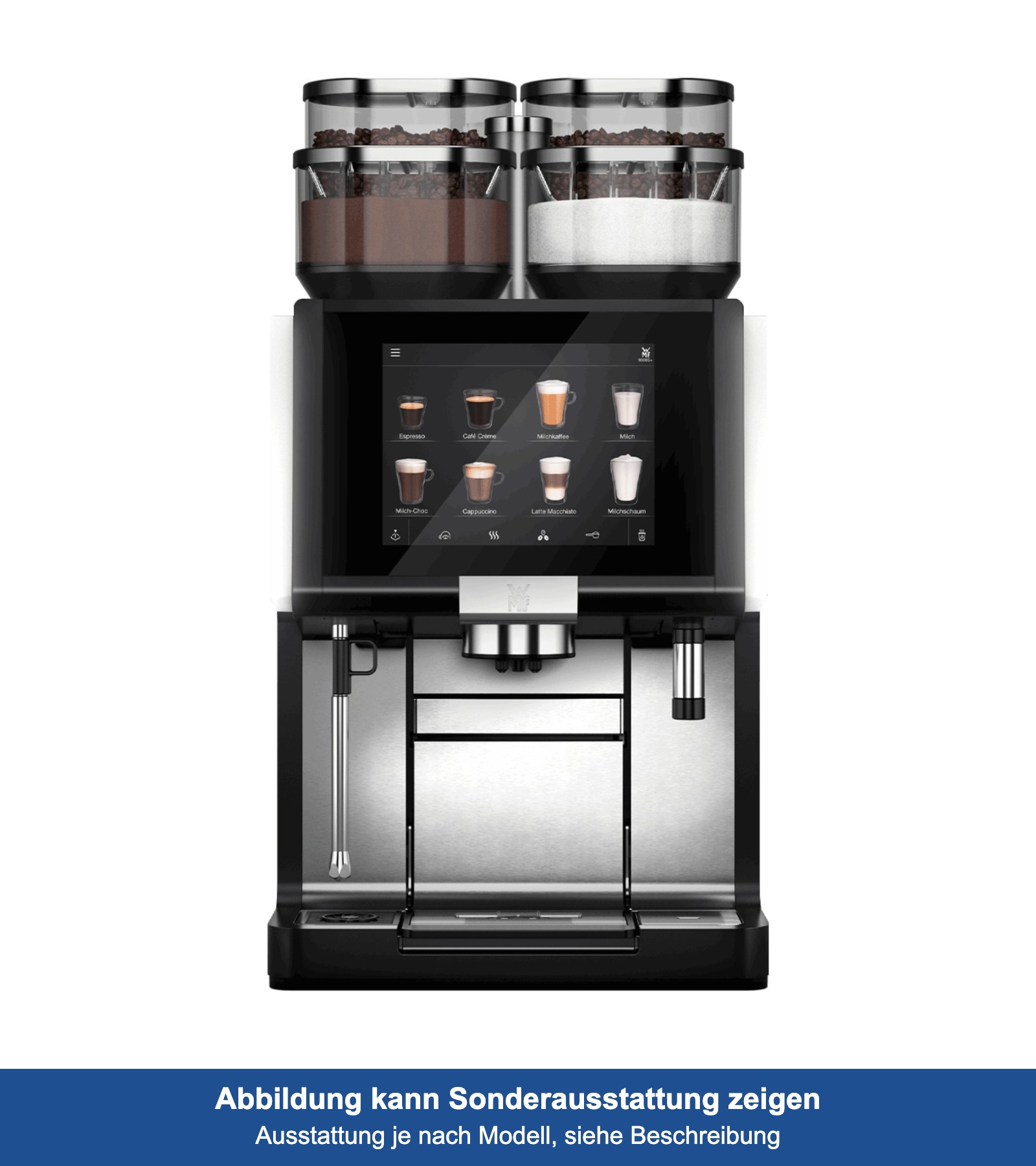 WMF 9000 S+ mit Festwasseranschluss, 1 Mühle und Dynamic Milk, 230 V WMF 9000 S+ mit Festwasseranschluss, 1 Mühle und Dynamic Milk, 230 V kaufen, leasen oder mieten