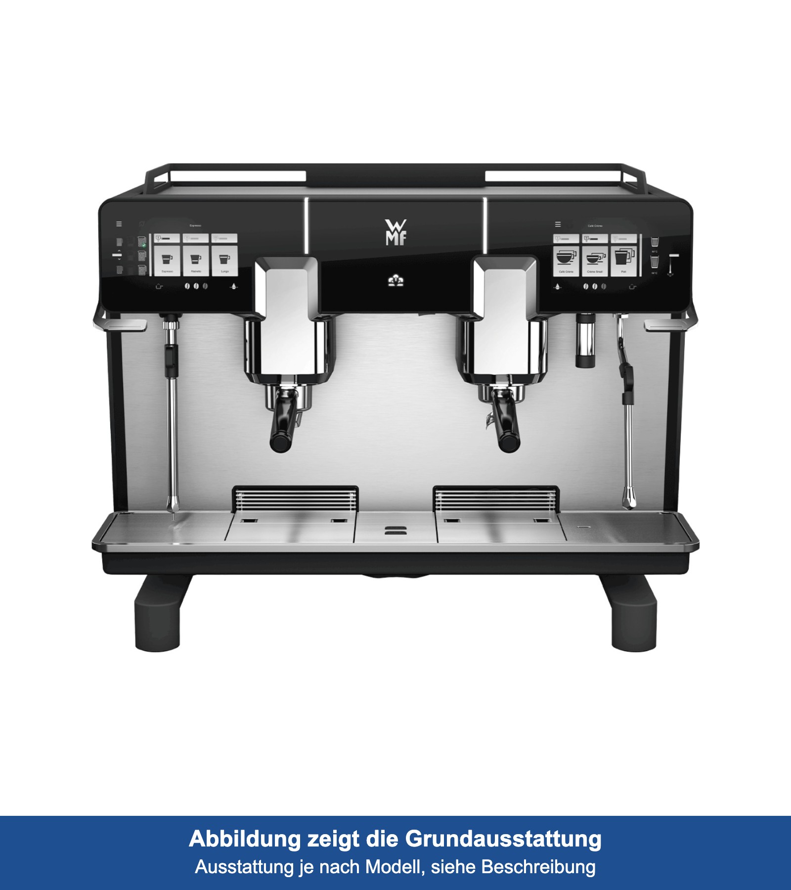 WMF espresso NEXT mit externen Bohnenbehältern, Americano und Auto Milk Dosing beidseitig WMF espresso NEXT mit externen Bohnenbehältern, Americano und Auto Milk Dosing beidseitig kaufen, leasen oder mieten